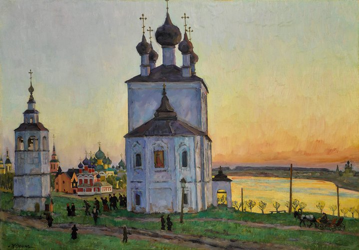 Sotheby's, russian art, church, ancient