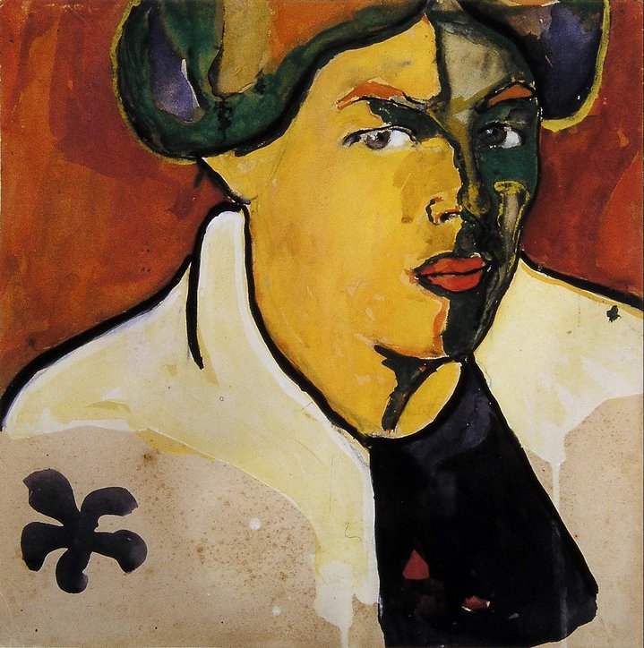 russian avant-garde, portrait, painting, Malevich