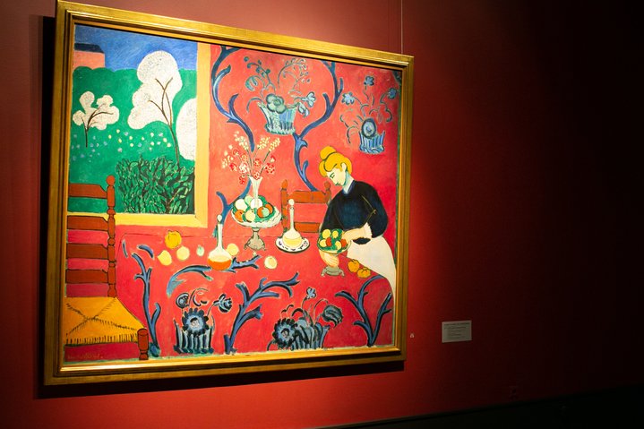 exhibition, Shchukin collection, Louis Vuitton, Pushkin museum, Matisse, red room