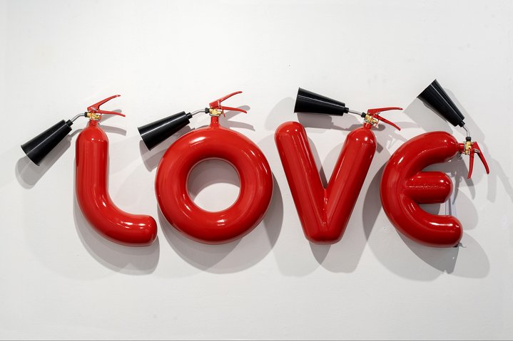 love, installation, contemporary art