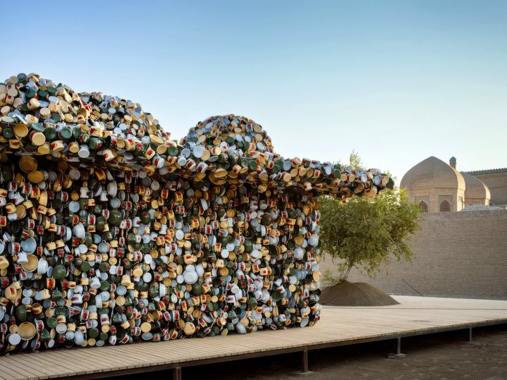Subodh Gupta, Baxtiyor Nazirov, Salt Carried by the Wind, Uzbekistan Art and Culture Development Foundation, Bukhara Biennial